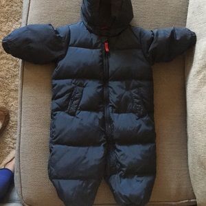 Baby Gap puffer snow suit, 6-12 Months